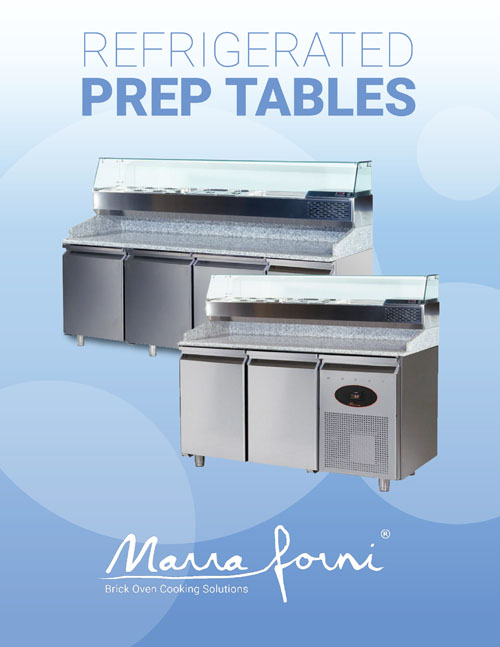Marra Forni Prep Tables Brochure 2023